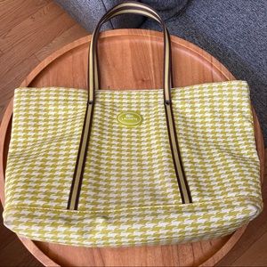 Lacoste summer, zipped tote bag